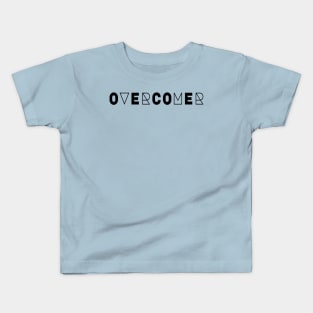 Overcomer conquer, victor, winner Kids T-Shirt